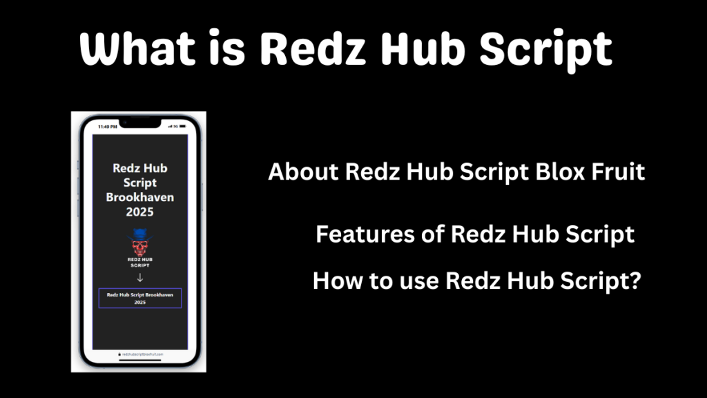 what is redz hub script