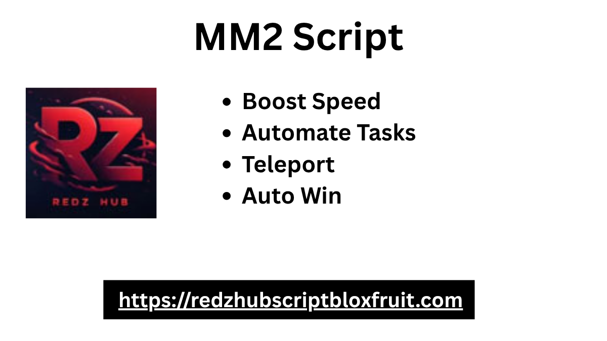MM2 Script redz hub blox fruit game