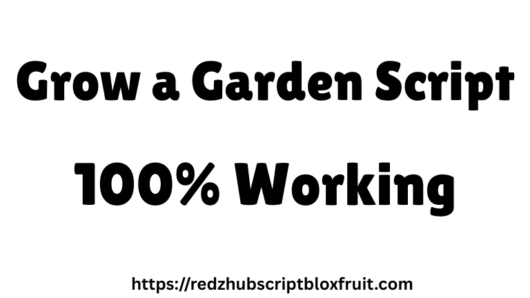 Grow a garden script